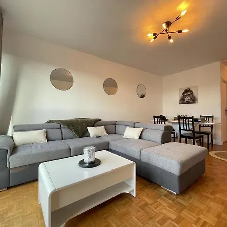 Le Bary - 10P - 100M2 - Gare - Parking Prive Gratuit Apartment Le Mans Exterior photo